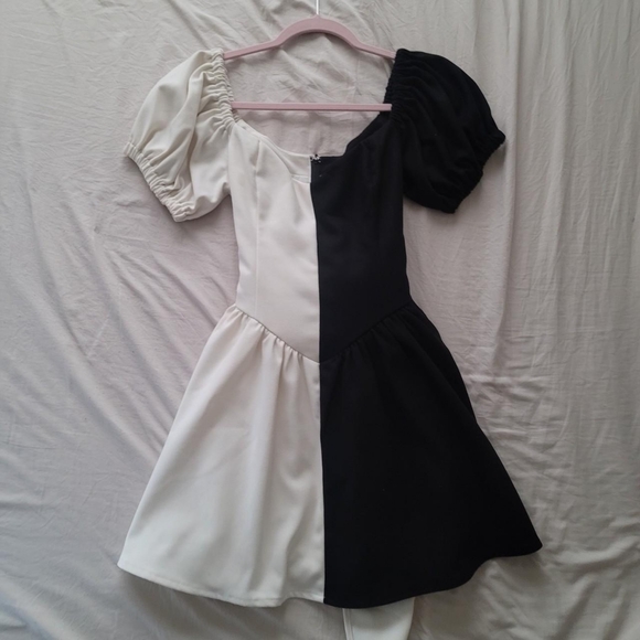 Sold. Fashion Brand Company Two Tone Mini Dress - Picture 2 of 4